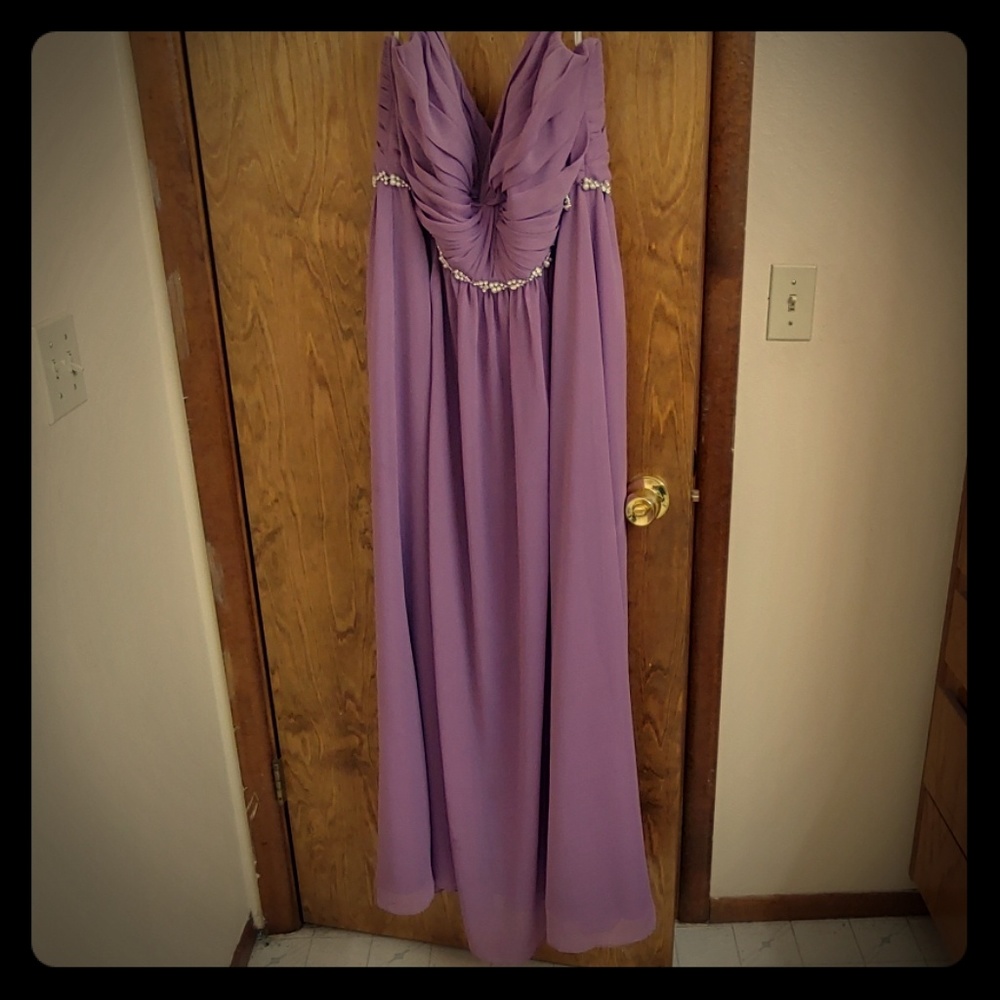 Wisteria bridesmaid dress
